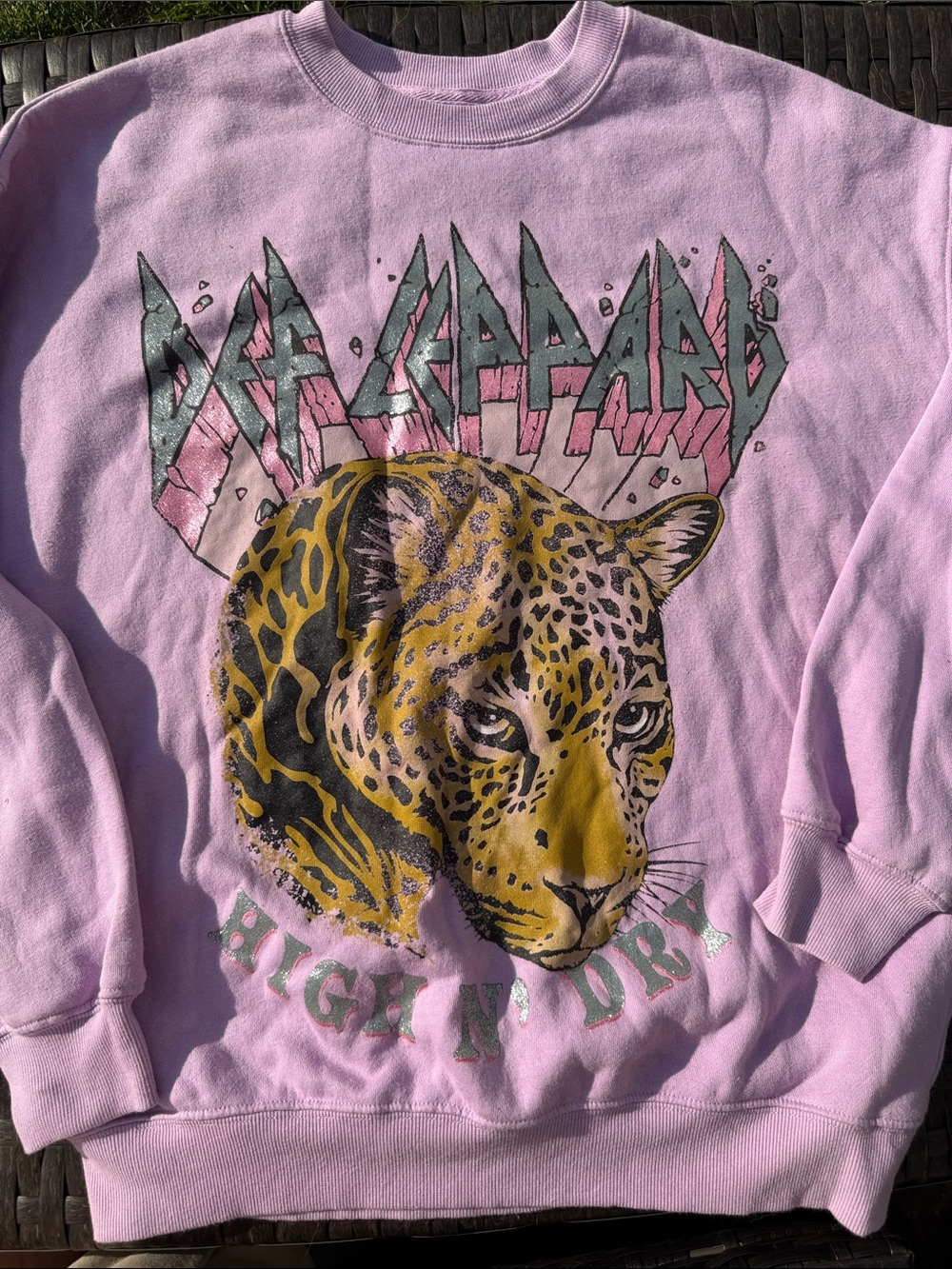 NWOT Def Leppard Graphic Sweatshirt